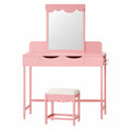 Coiffeuse moderne avec miroir éclairé et rangement ajustable